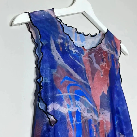 Multi Colored Swim Cover Up - Picture 6 of 7